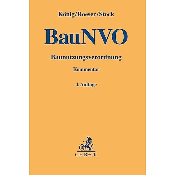 BauNVO, Baunutzungsverordnung, Kommentar