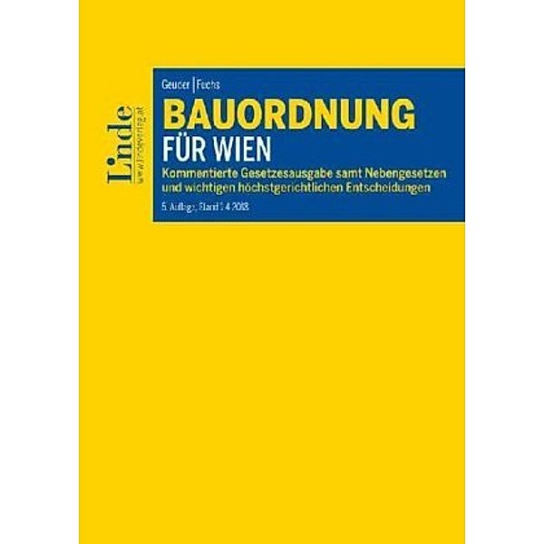 Bauordnung für Wien, Heinrich Geuder, Gerald Fuchs