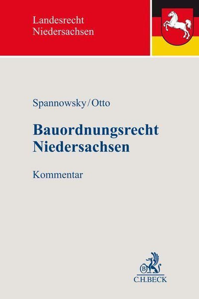Bauordnungsrecht Niedersachsen, Kommentar Buch versandkostenfrei bei  Weltbild.de bestellen