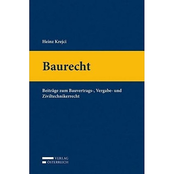 Baurecht, Heinz Krejci