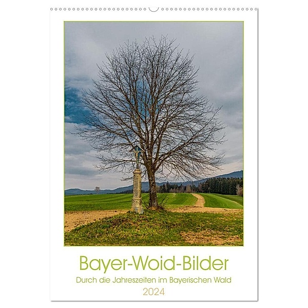 Bayer-Woid-Bilder (Wandkalender 2024 DIN A2 hoch), CALVENDO Monatskalender, Werner Baisch