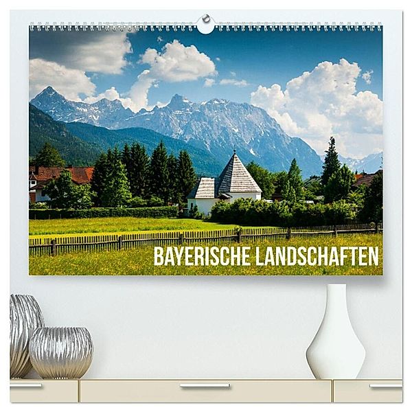 Bayerische Landschaften (hochwertiger Premium Wandkalender 2024 DIN A2 quer), Kunstdruck in Hochglanz, Mikolaj Gospodarek