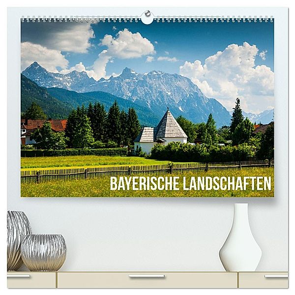 Bayerische Landschaften (hochwertiger Premium Wandkalender 2025 DIN A2 quer), Kunstdruck in Hochglanz, Calvendo, Mikolaj Gospodarek
