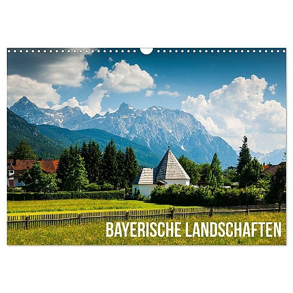 Bayerische Landschaften (Wandkalender 2025 DIN A3 quer), CALVENDO Monatskalender, Calvendo, Mikolaj Gospodarek