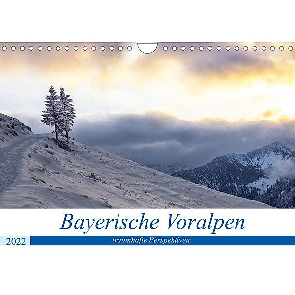 Bayerische Voralpen - traumhafte Perspektiven (Wandkalender 2022 DIN A4 quer), Thomas Rosier (Videografic)