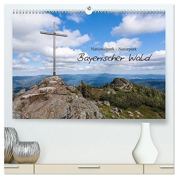 Bayerischer Wald (hochwertiger Premium Wandkalender 2024 DIN A2 quer), Kunstdruck in Hochglanz, Andreas Vonzin