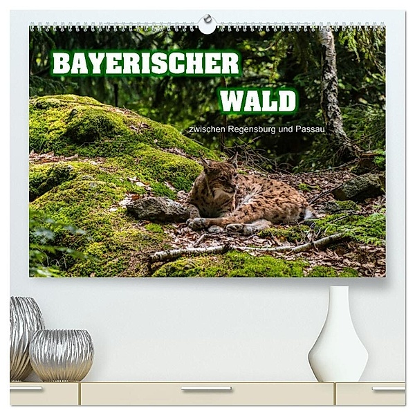 Bayerischer Wald (hochwertiger Premium Wandkalender 2024 DIN A2 quer), Kunstdruck in Hochglanz, Ralf-Udo Thiele