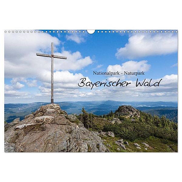 Bayerischer Wald (Wandkalender 2024 DIN A3 quer), CALVENDO Monatskalender, Andreas Vonzin