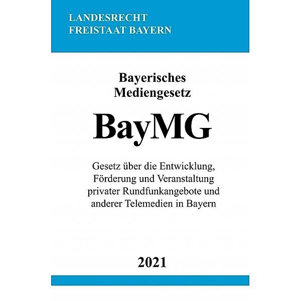 Bayerisches Mediengesetz (BayMG), Ronny Studier