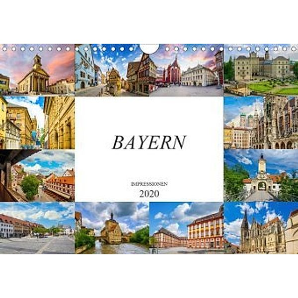 Bayern Impressionen (Wandkalender 2020 DIN A4 quer), Dirk Meutzner