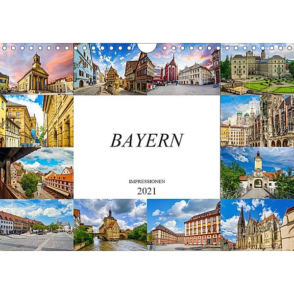 Bayern Impressionen (Wandkalender 2021 DIN A4 quer), Dirk Meutzner