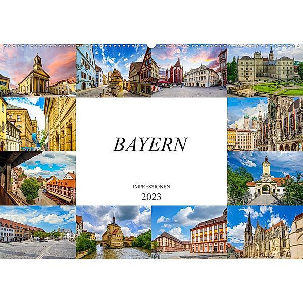 Bayern Impressionen (Wandkalender 2023 DIN A2 quer), Dirk Meutzner