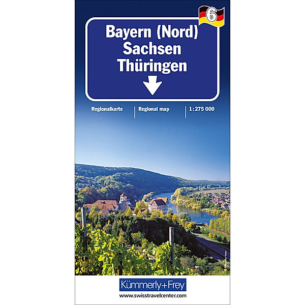 Bayern Nord Sachsen Nr. 6 1:275 000