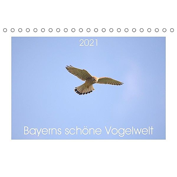 Bayerns schöne Vogelwelt (Tischkalender 2021 DIN A5 quer), Kevin Andreas Lederle