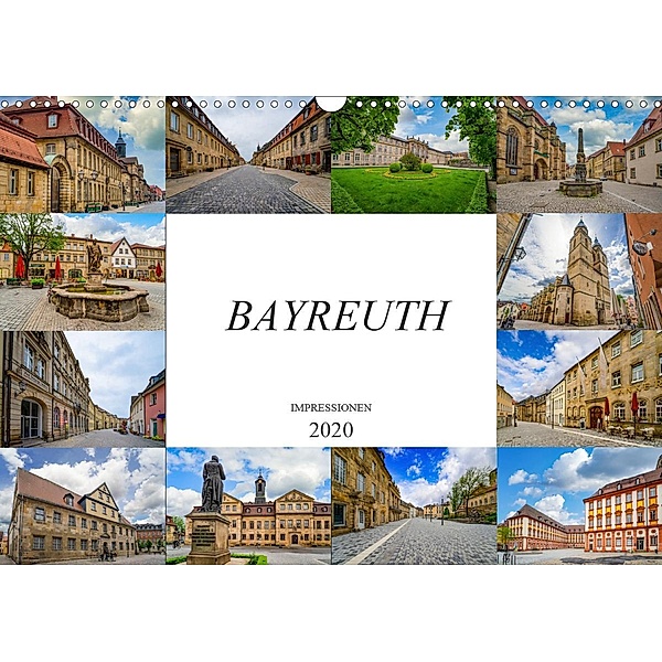 Bayreuth Impressionen (Wandkalender 2020 DIN A3 quer), Dirk Meutzner