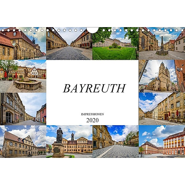 Bayreuth Impressionen (Wandkalender 2020 DIN A4 quer), Dirk Meutzner