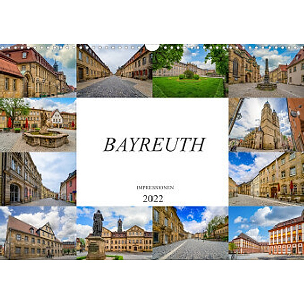Bayreuth Impressionen (Wandkalender 2022 DIN A3 quer), Dirk Meutzner