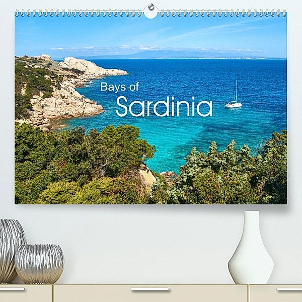 Bays of Sardinia (Premium, hochwertiger DIN A2 Wandkalender 2023, Kunstdruck in Hochglanz), Jakob Otto