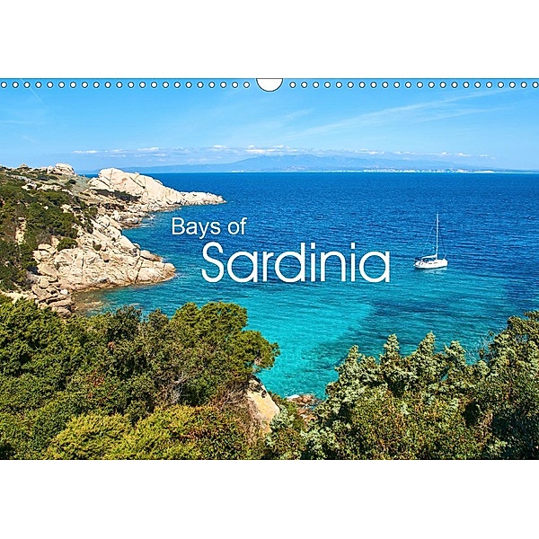 Bays of Sardinia (Wall Calendar 2021 DIN A3 Landscape), Jakob Otto