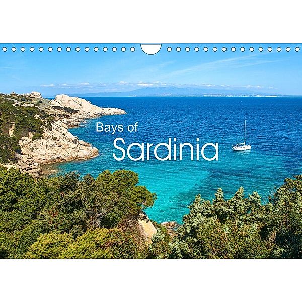 Bays of Sardinia (Wall Calendar 2023 DIN A4 Landscape), Jakob Otto