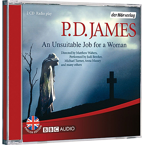 BBC Audio, English Edition - An Unsuitable Job for a Woman, 2 Audio-CDs, P.D. James