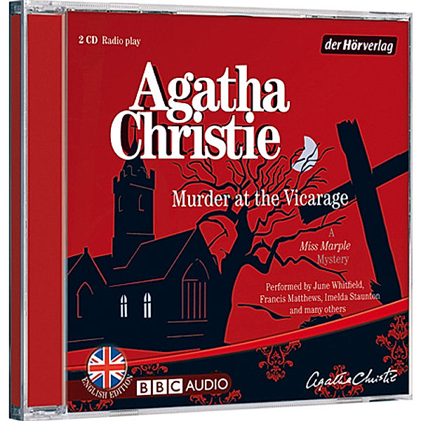 BBC Audio, English Edition - Murder at the Vicarage, 2 Audio-CDs, Agatha Christie