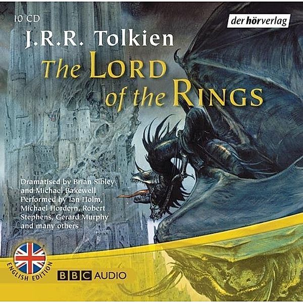 BBC Audio, English Edition - The Lord of the Rings,10 Audio-CDs, J.R.R. Tolkien