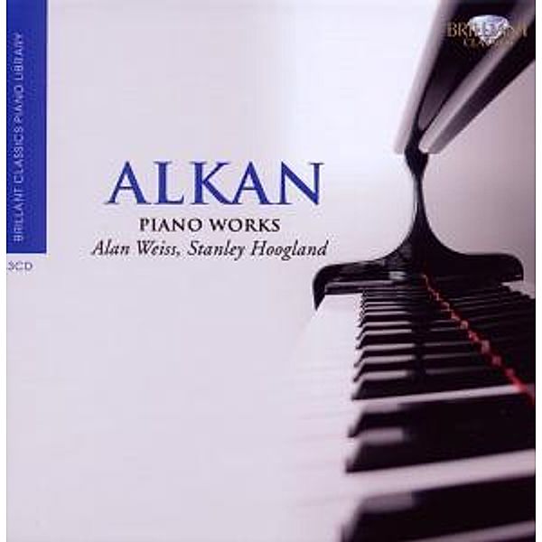 Bc Piano Library-Alkan: Piano Works, Alan Weiss, Stanley Hoogland