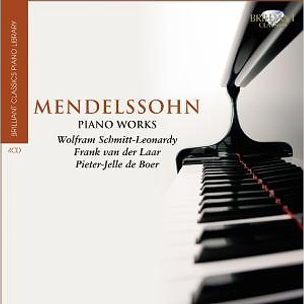 Bc Piano Library-Mendelssohn: Piano Works, F. Van Der Laar, W. Schmitt-leonardy, P.-j. De Boer