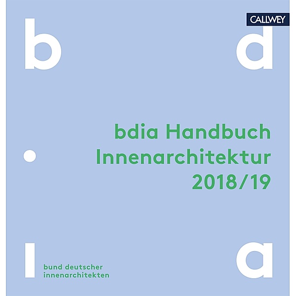 bdia Handbuch Innenarchitektur 2018/19