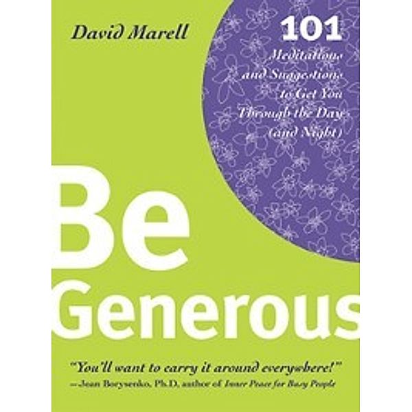 Be Generous, David Marell