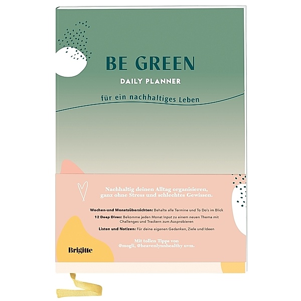 Be Green Daily Planner, Brigitte Be Green