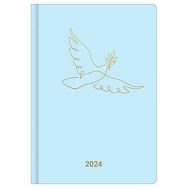 BE KIND 2024 - Diary - Buchkalender - Taschenkalender - 14,8x21