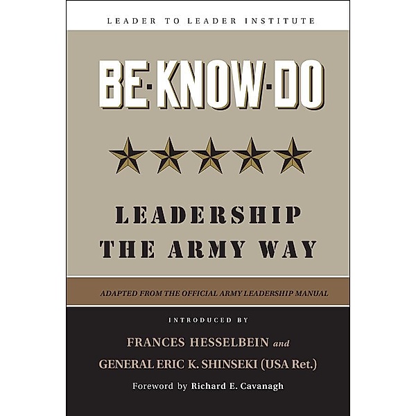 Be * Know * Do / Drucker Foundation Future Series, U. S. Army