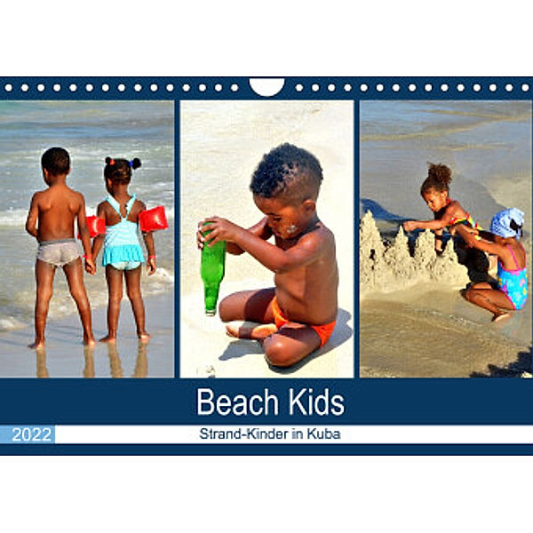 Beach Kids - Strand-Kinder in Kuba (Wandkalender 2022 DIN A4 quer), Henning von Löwis of Menar, Henning von Löwis of Menar