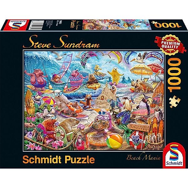 SCHMIDT SPIELE Beach Mania (Puzzle), Steve Sundram