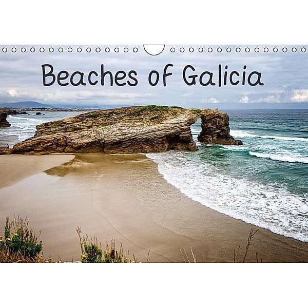 Beaches of Galicia (Wall Calendar 2017 DIN A4 Landscape), Robert Wood