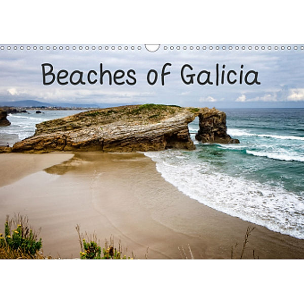Beaches of Galicia (Wall Calendar 2021 DIN A3 Landscape), Robert Wood