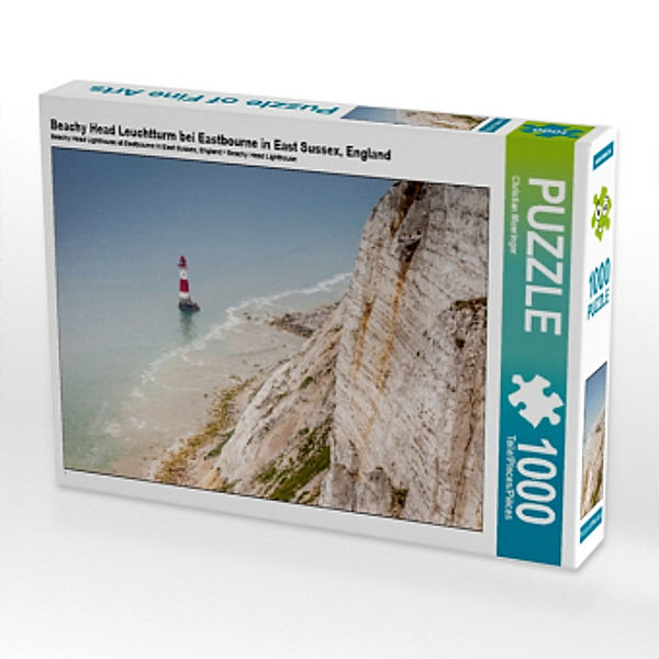 Beachy Head Leuchtturm bei Eastbourne in East Sussex, England (Puzzle), Christian Mueringer