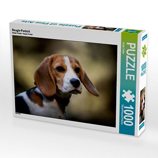 Beagle-Portrait (Puzzle), Sonja Teßen