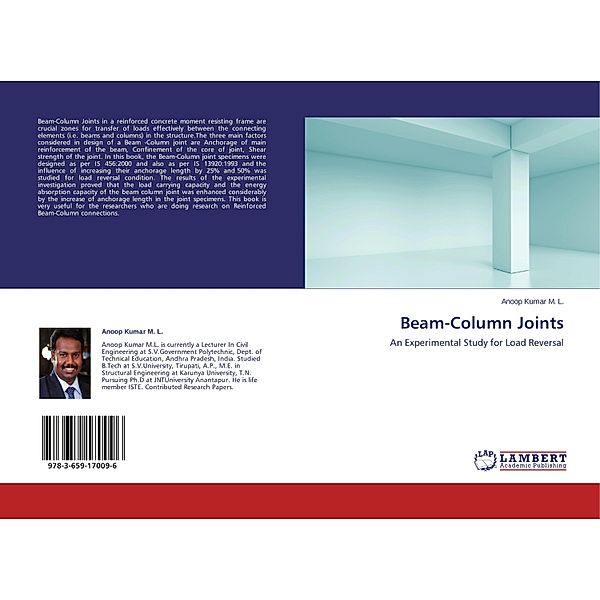 Beam-Column Joints, Anoop Kumar M. L.