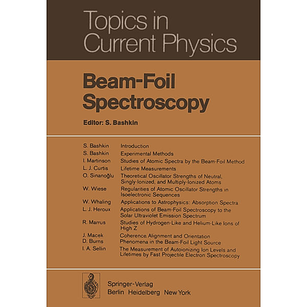 Beam-Foil Spectroscopy