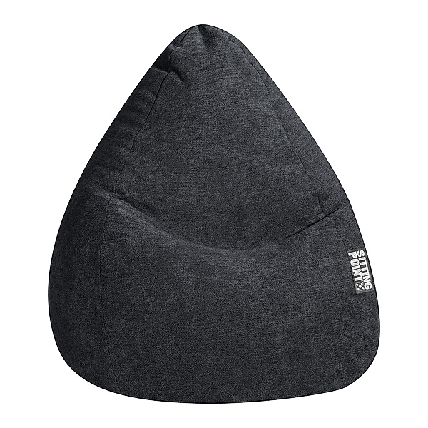 Beanbag ALFA XL, 70 x 110 cm (Farbe: schwarz)
