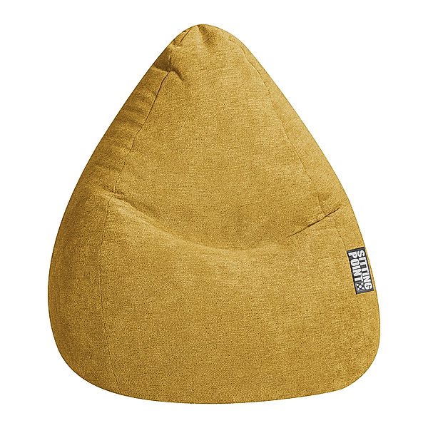 Beanbag ALFA XL, 70 x 110 cm (Farbe: senf)