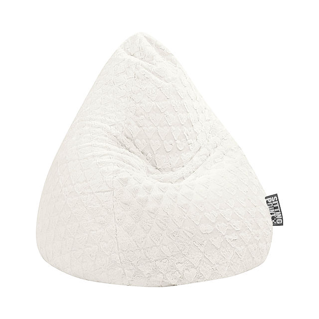 Farbe: 110 x XL, HEARTS BeanBag weiß FLUFFY kaufen 70