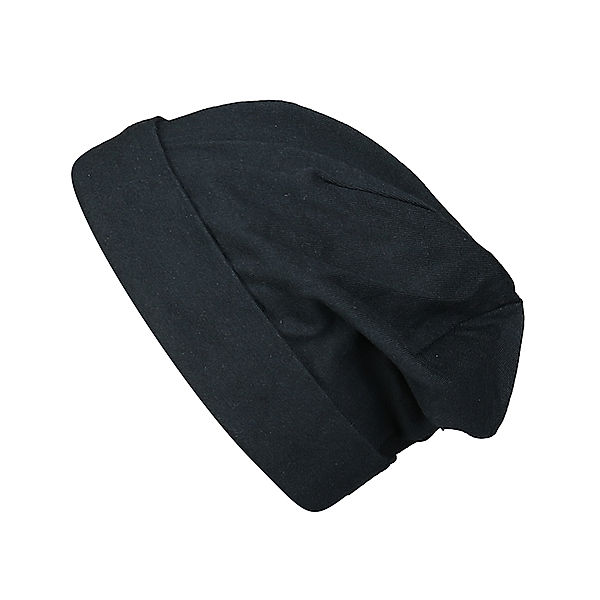 maximo Beanie BASIC mit Umschlag in marine