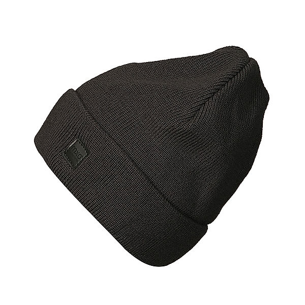 maximo Beanie LIGHT KNIT gefüttert in anthrazit