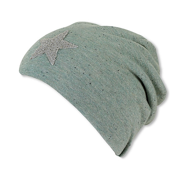 Sterntaler Beanie-Mütze SLOUCH in grün