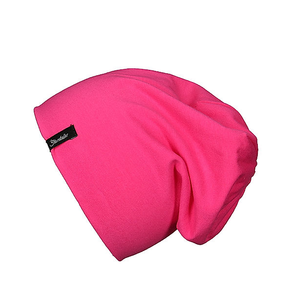 Sterntaler Beanie PURE COLOR doppellagig in magenta