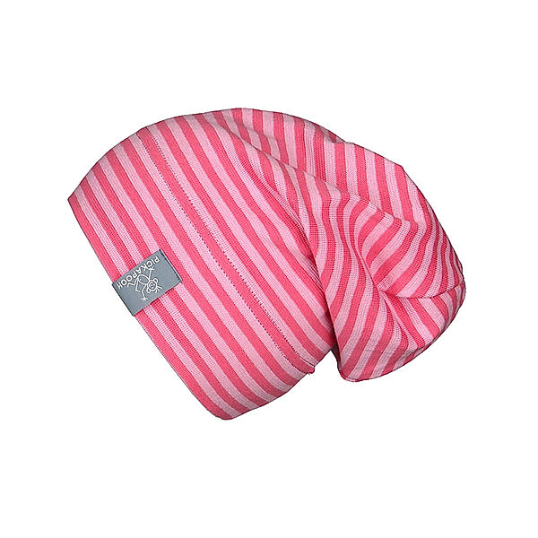 PICKAPOOH Beanie RAP STRICK gestreift in pink/rosa